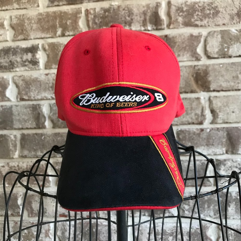 Dale Earnhardt Jr #8 Budweiser Cap Nascar Vintage